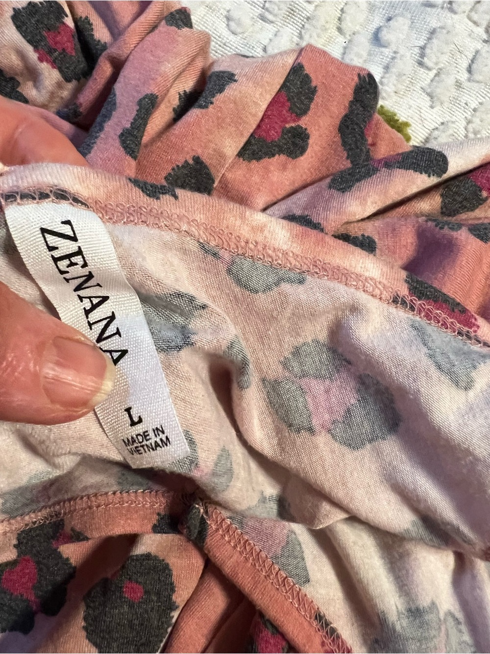 Zenana Outfitters Pink Leopard Print Maxi Slip Dress - Picture 2 of 4